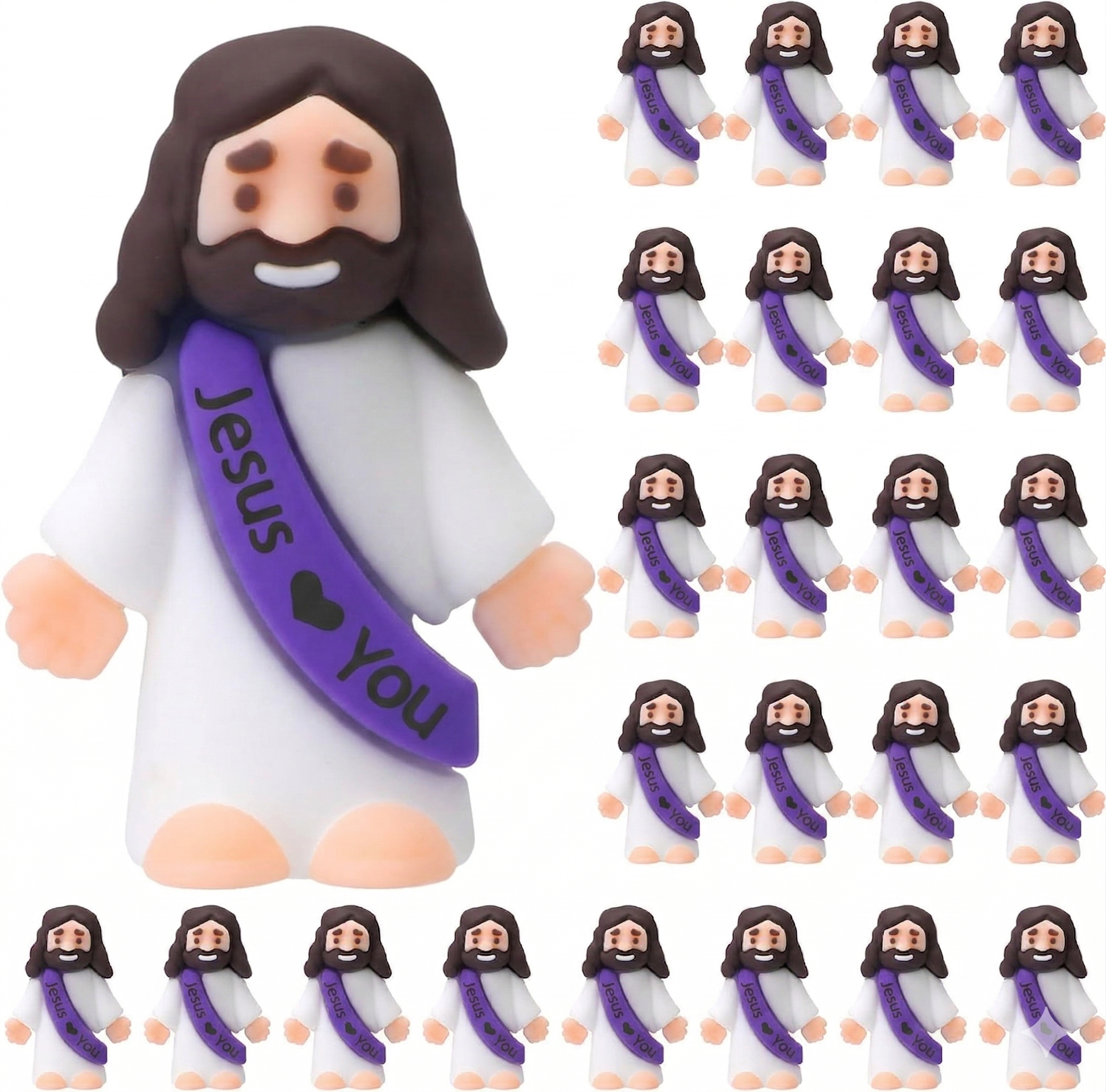 Little Jesus Figures (Single Color)