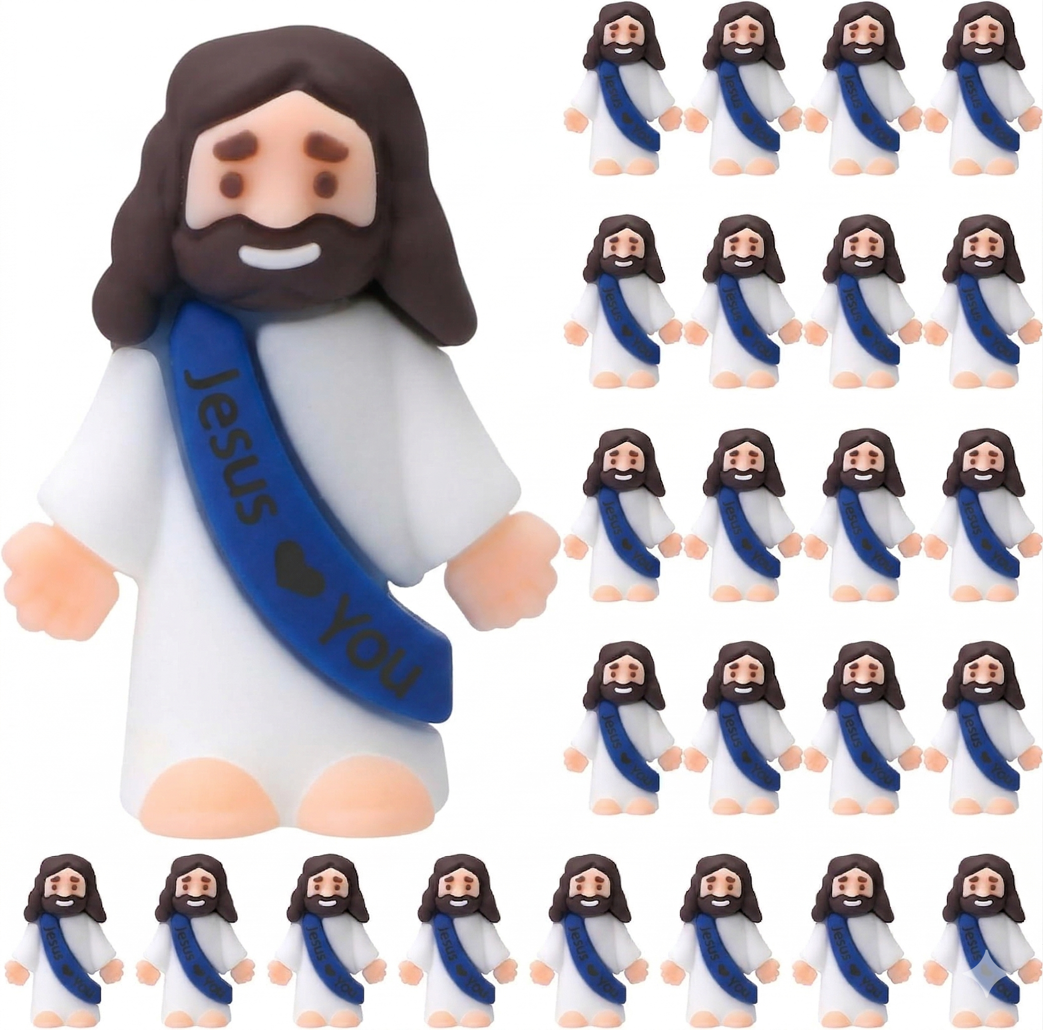 Little Jesus Figures (Single Color)