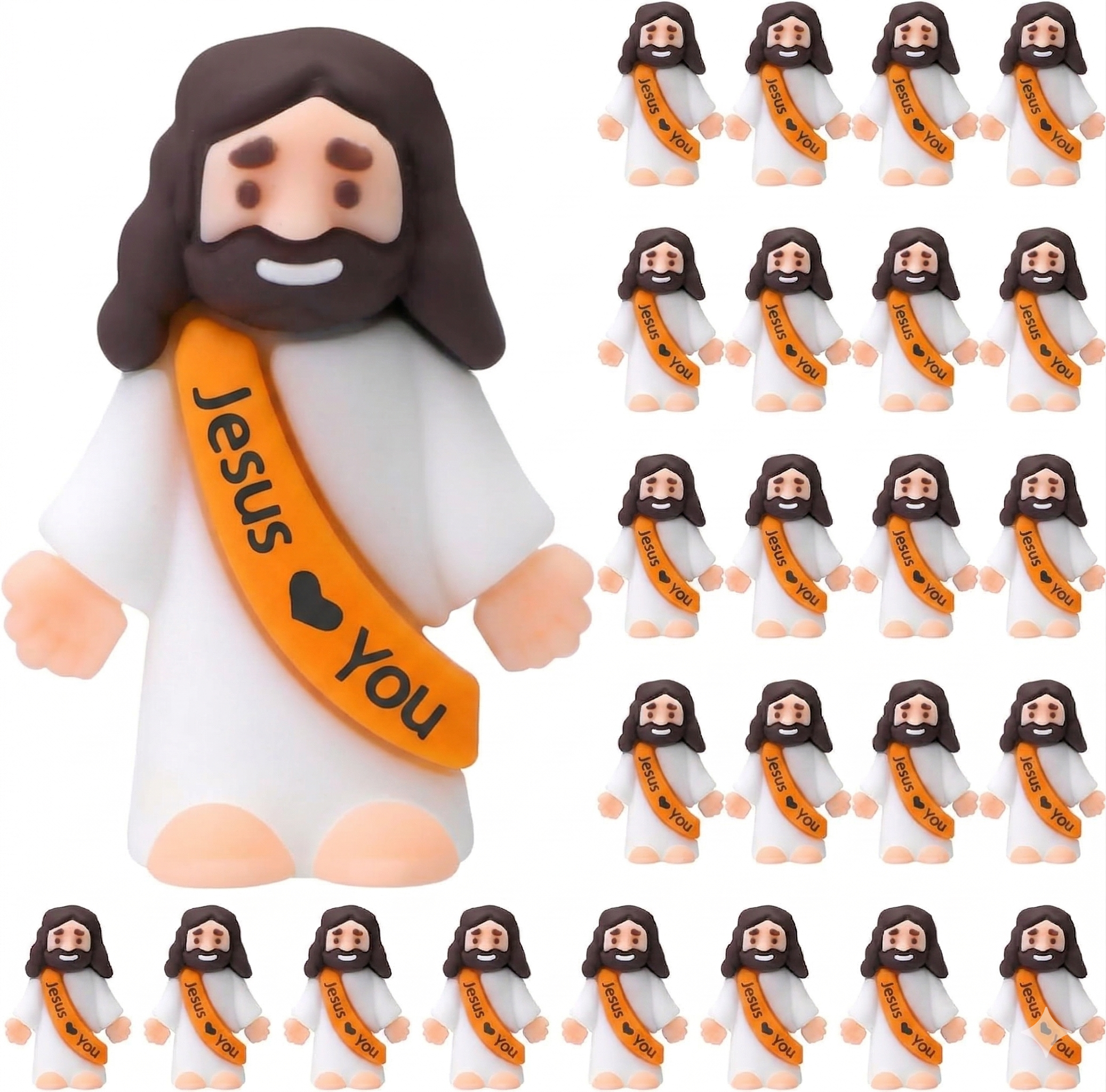 Little Jesus Figures (Single Color)