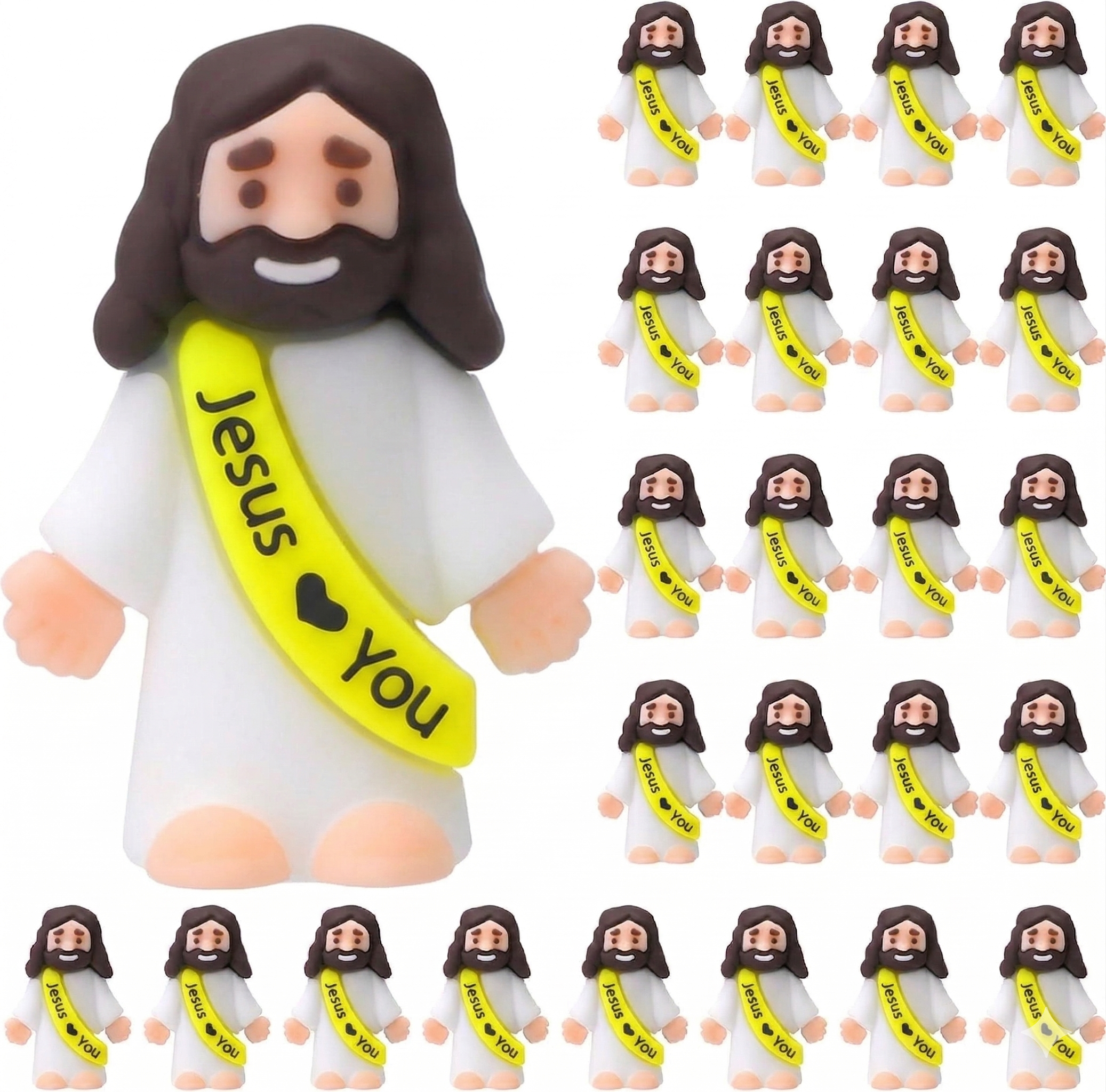 Little Jesus Figures (Single Color)