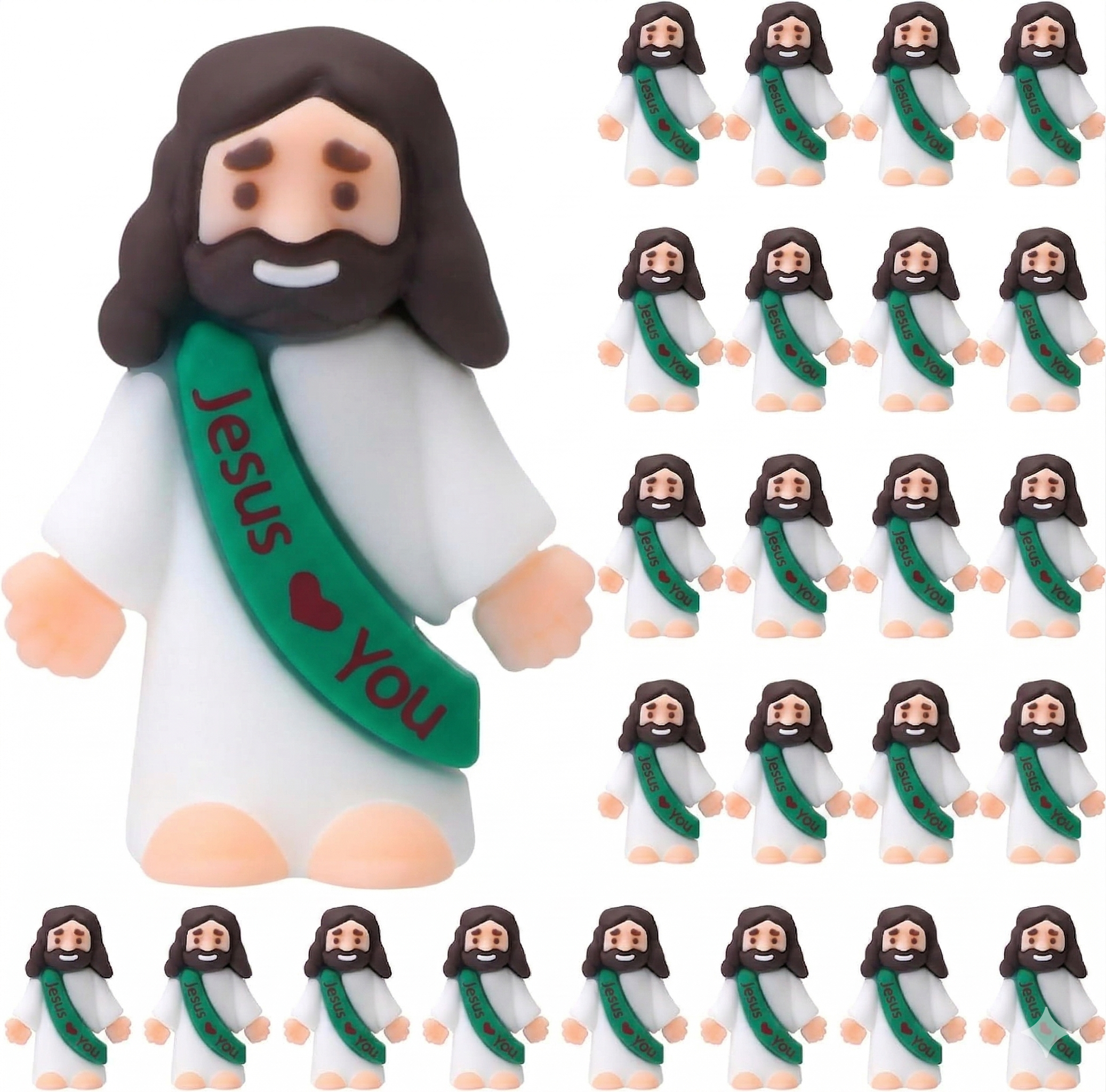 Little Jesus Figures (Single Color)